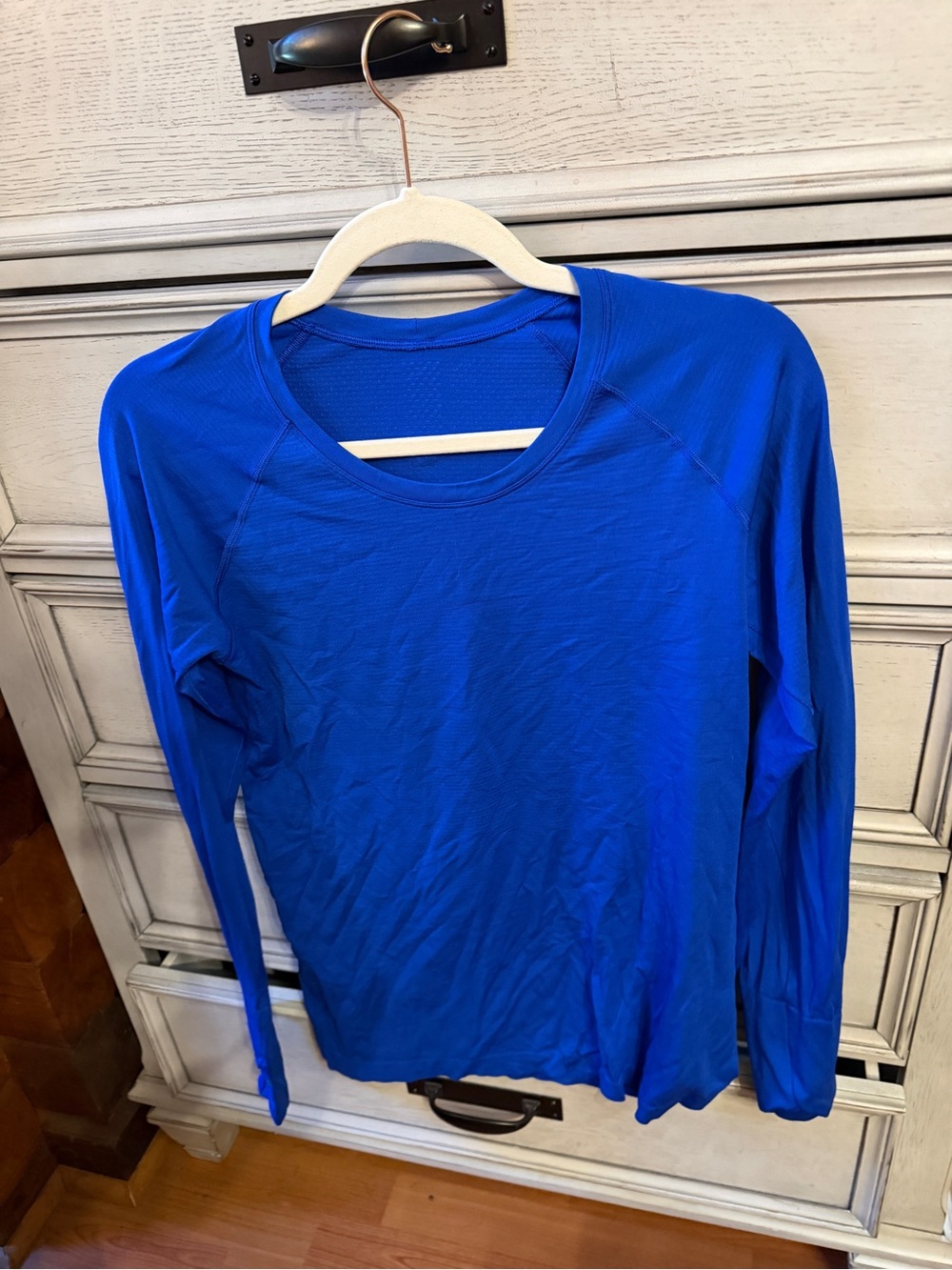 lululemon athletica Women's Long Sleeve Crew Neck Top - Royal Blue